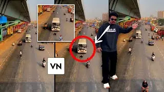 Ur Smartmaker Fake Accident Video Editing || Instagram Trending Reels Editing || VN App