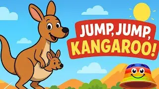 Jump, Jump, Kangaroo! | Fun Kids Song & Dance from Australia