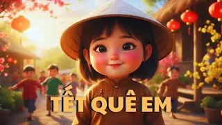 Liên Khúc Thiếu Nhi Tết Quê – Bé Na Hoạt Hình 3D | Nhạc Xuân Vui Nhộn Cho Bé
