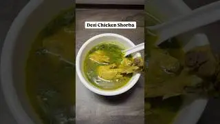 Winter Chicken Shorba 🍲🔥 Warm & Healing Soup #shorts #ytshorts #trending #viral #reels #food