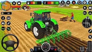 Real Tractor Farming Simulator 2024 - Harvester Tractor Driving - Android GamePlay