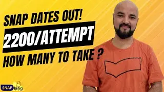 SNAP how many attempts I should take? SNAP Dates Out! 2200 per attempt charges!
