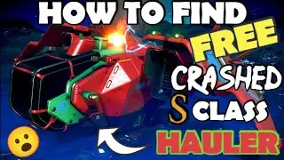 How To Find - FREE Crashed S Class Hauler - Euclid | No Man's Sky