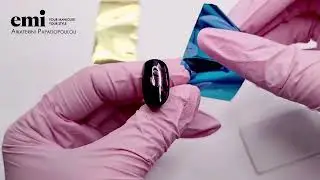 Nail video tutorial by EMI Greece partner Aikaterini Papadopoulou #nails #videonails #nailsart