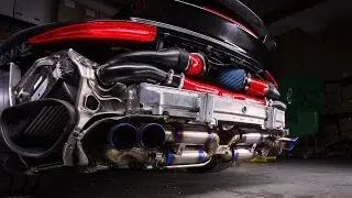 Porsche 991 Turbo Exhaust Sound with Agency Power Titanium Exhaust, Intake and Y-Pipe