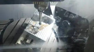 cnc prototype machining by CNC machine center with five axes