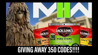 Giving away 350 codes!! Jack Links Ghillie Suit Operator For FREE!! Modern Warfare 2  (S.A.Squatch)