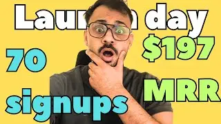 First Launch Ever: $197 in 24h With 70 Signups (No Audience)
