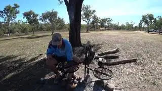Aussie Campfire Kitchens swing around set- Perfect way for camp cooking.