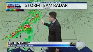 Storms Rolling in Tonight; Slight Risk of Severe Weather