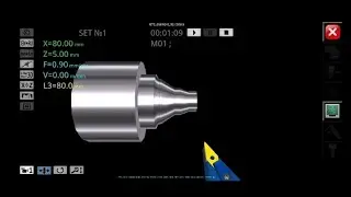 G73 in CNC | What is G73 in Fanuc | #simulator​​​ #cnc​​#boringOperations​​
