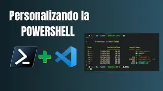 Personalizando Powershell + VSCode usando Oh-My-Posh, Nerd Fonts, Terminal Icons para Windows 10, 11
