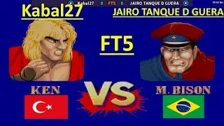 Street Fighter II': Champion Edition - Kabal27 vs JAIRO TANQ DE GUERRA- FT5 -1080P/60FPS -27.11.2024