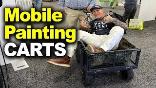 Airless Paint Sprayer Cart | Mobile Electric Carts