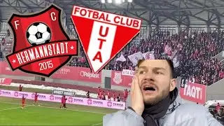 FANII CELOR DE LA ,,UTA'' AU LUAT CU ASALT MUNICIPALUL DIN SIBIU| HERMANNSTADT - UTA ARAD 0-0