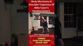 The Body Mechanics & Shoulder Trajectory Of Mike Tyson&rsquo;s slipping and weaving! #miketyson #boxing