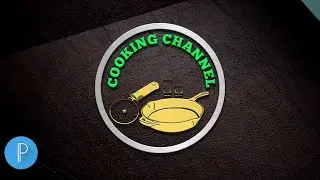Cooking Channel Logo design in Pixellab | Tech Pencil