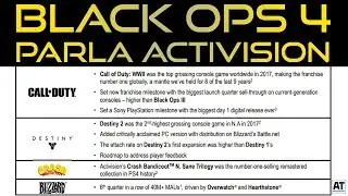 BLACK OPS 4 - PARLA ACTIVISION - CONFERENZA COD 2018 [BO4 ITA]