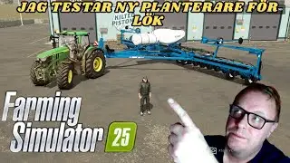 JAG TESTAR NYA PLANTERAREN FÖR LÖK|HIGHLANDS FISHING|FARMING SIMULATOR 25| S6-DEL 20