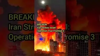 Iran Strikes Israel: Operation True Promise 3 |Missile Attack On Israel #iranisrael #irannews