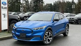 Обзор Ford Mustang Mach-E 2025 года с функциями Select + Drive Modes, зимним пакетом и управление...
