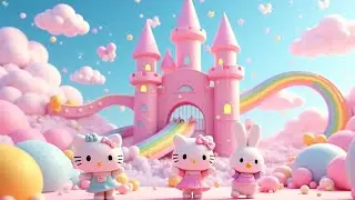 Happy Song for Kids & Baby | Hello Kitty & Friends Sing, Dance, and Learn in a Magical Kawaii World