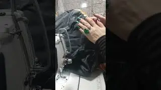Расшиваем куртку с обеих сторон по боковым швам 5 этап