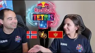 Isidora Lukic 🇲🇪 vs. Samuel Svalland 🇳🇴 - Red Bull Tetris Dubai World Finals - Round of 64