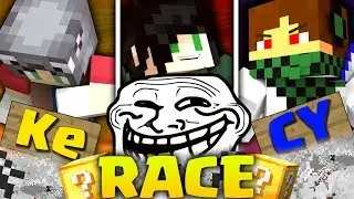 HO TROLLATO KENOIA! - Minecraft LUCKY KERENCY RACE W/ ErenBlaze KeNoia