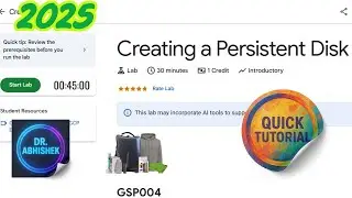 Creating a Persistent Disk || GSP004 || Step By Step Guide || Google Cloud Arcade #qwiklabs