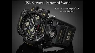 How to buy the right survival watch band - USA SURVIVAL PARACORD WORLD FLORIDA