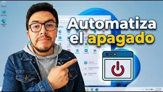 Automatiza el apagado de tu PC en Windows hoy mismo 🚀🖥️