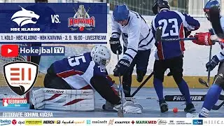 HBC KLADNO vs. HBK KARVINÁ - 1. kolo - 3/9/2022
