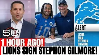 🚨URGENT NEWS! JUST HAPPENED! DEAL DONE! PRO BOWL STEPHON GILMORE IN LIONS! DETROIT LIONS NEWS TODEY!