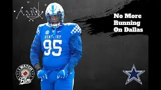 Quinton Bohanna Film Session, Dallas Cowboys 6th Round Nose Tackle