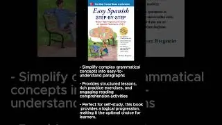 The 7 Best Books to Learn Spanish in 2024 Part01 #spanishlanguage #spanishforbeginners #learnspanish