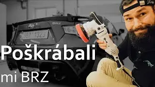 U obchodu mi odřeli BRZ! Leštit nebo nechat lakovat?