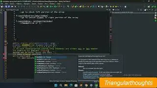 1D Array || Inter Polation Search || Java Code