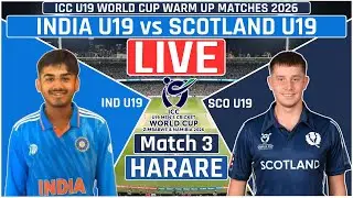 U19 World Cup Live: India U19 vs Scotland U19 LIVE | IND U19 vs SCO U19 Live Scores & Commentary