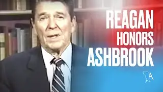 Ronald Reagan Honors Ashbrook
