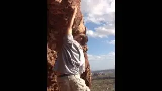 Mission Impossible rock climb
