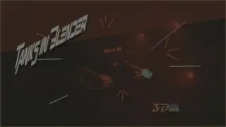 Tank Build Speed Timelapse in Blender