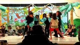 Selah school play.  Kaa coils