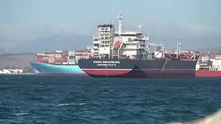 2 Hours of Up Close Ship Spotting with Sea Sounds at Strait of Gibraltar 27 Sept 2024