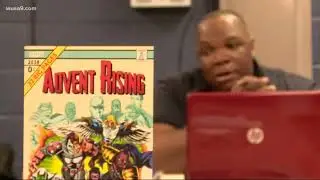 Firefighter shakes up the norm in the comic book world
