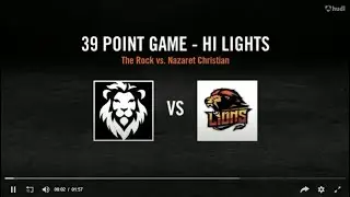 39 Point Game Hi Lights
