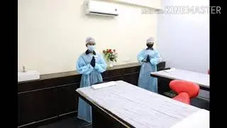 Amazing cuts and beauty safety and hygienic customer service video