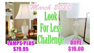 LOOK FOR LESS CHALLENGE MARCH 2020