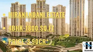 Mega Township Project in Thane | 4 BHK Apartment | Walk Through Video | Hir&acirc;n&acirc;nd&acirc;ni Estate, Thane