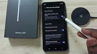 Block Connecting USB Devices to Samsung Galaxy S25|S25+|S25 Ultra When Phone Locked | Secure Phone